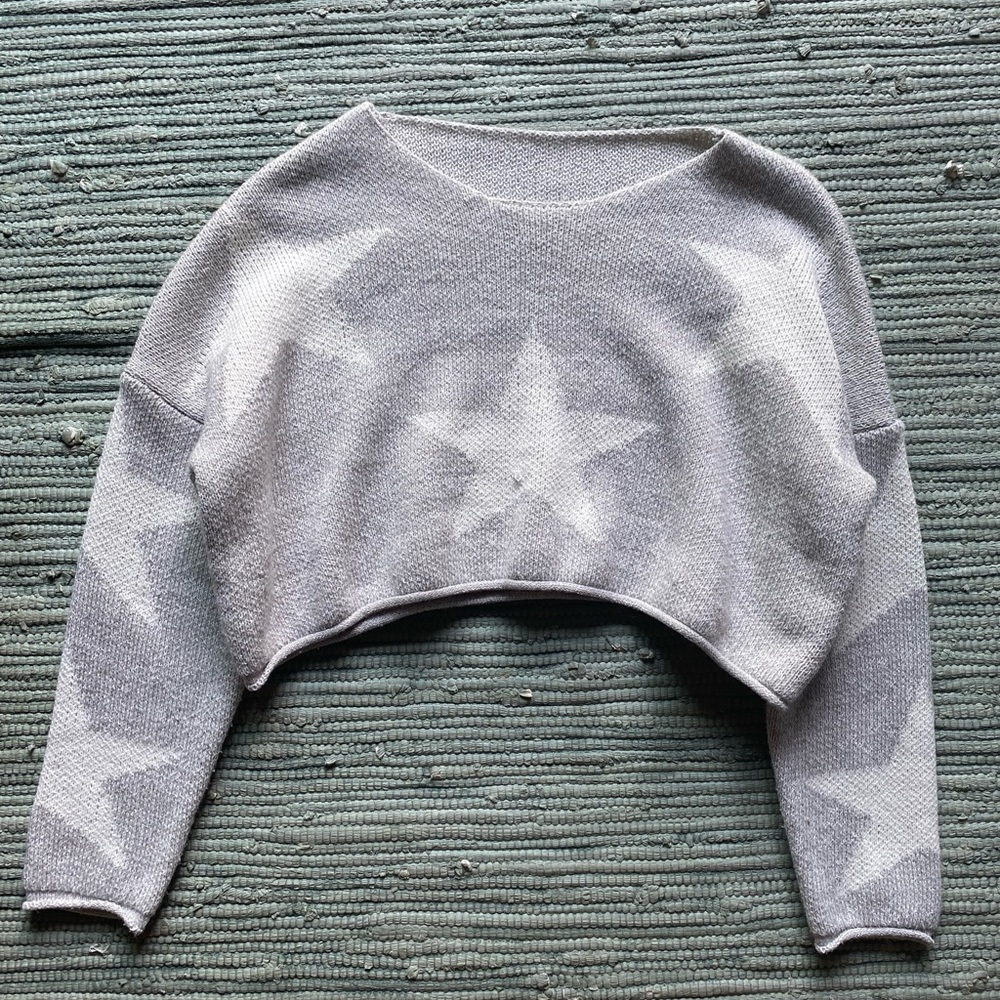 Star Sweater cropped